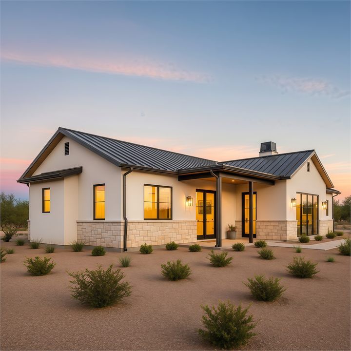 Courtyard Vista ACB-DG-053 Arizona backyard casita design with open courtyard and guest house feel