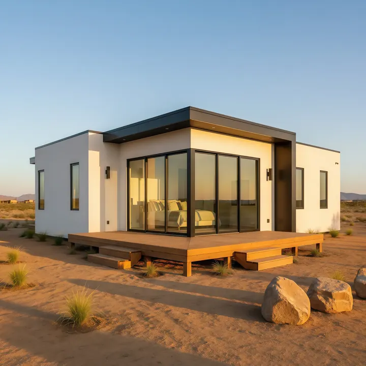 Desert Loft Skydeck casita design with elevated outdoor living space