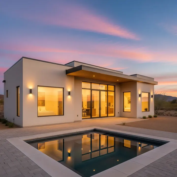 Horizon Edge Poolside Arizona casita design inspiration by Arizona Casita Builders